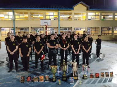 Banda Escolar del Liceo Manuel Montt logra primer lugar nacional en Pinto